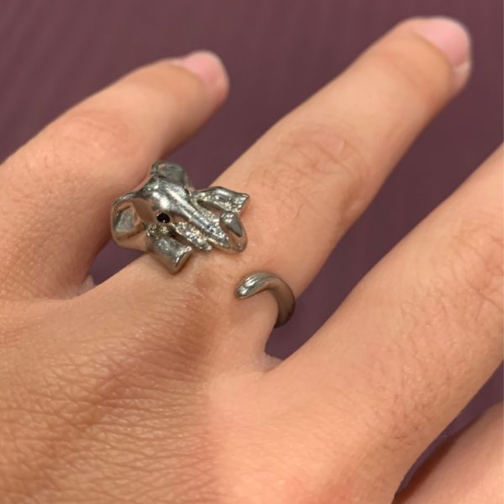 Elephant Wrap Around Ring